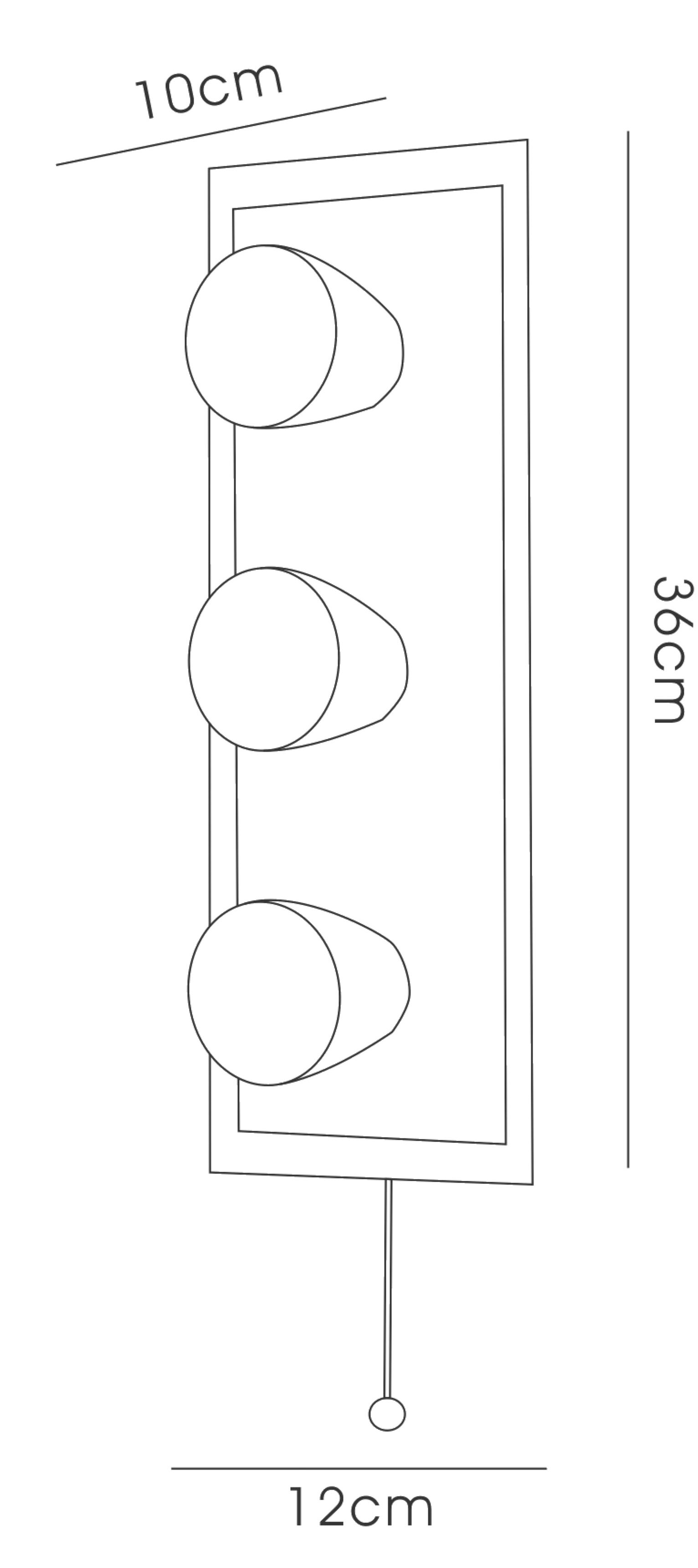 Cone Bathroom Lights Diyas Flush Wall Lights